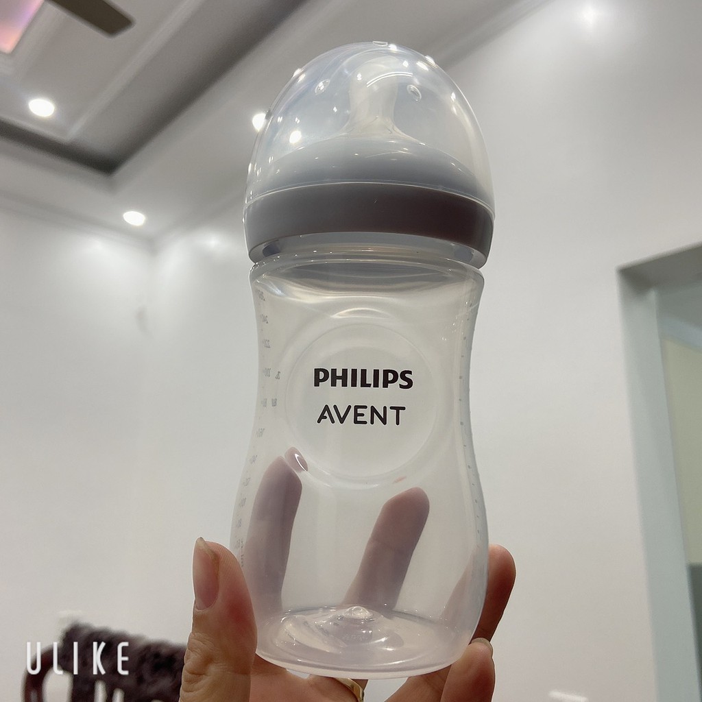 Bình sữa 𝗣𝗵𝗶𝗹𝗶𝗽𝘀 𝗔𝘃𝗲𝗻𝘁 𝗡𝗮𝘁𝘂𝗿𝗮𝗹 125/260/330ml 💖💖 bình sữa cổ rộng