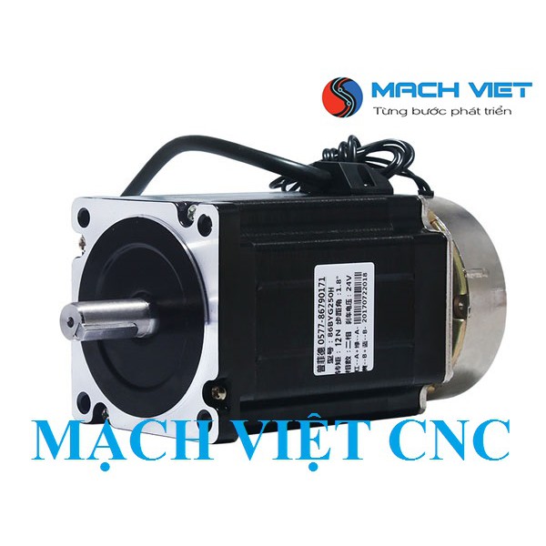 Động cơ bước size 86 NEMA 8.5Nm có phanh