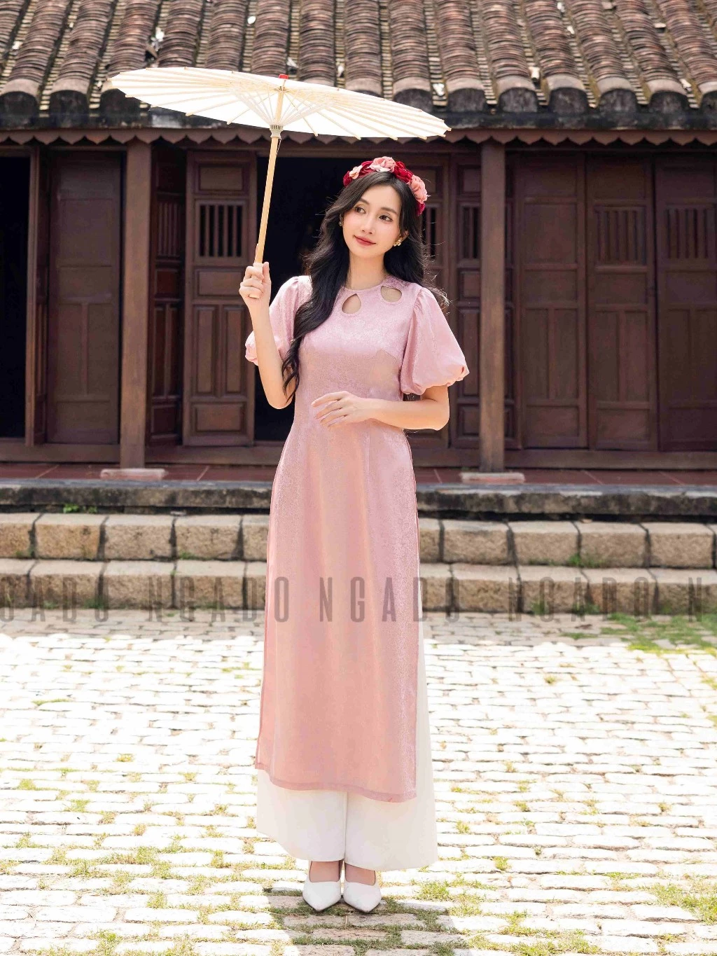 Áo dài Duyên Ngọc NGADO , áo dài cách tân , áo dài truyền thống