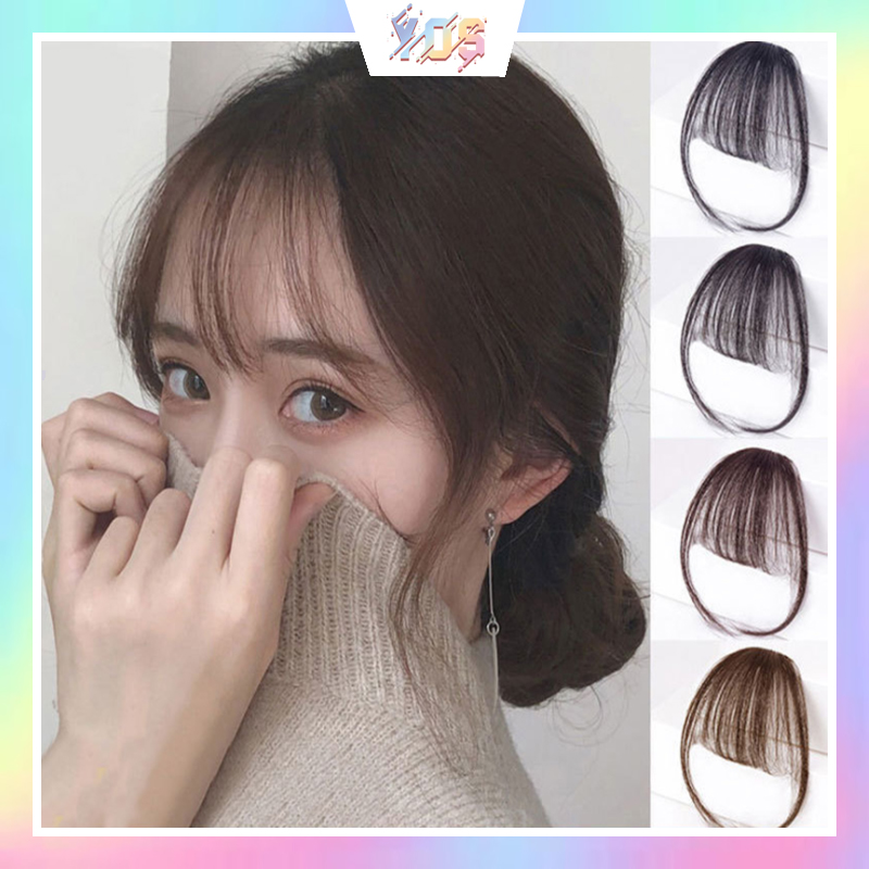 [HCM][Có sẵn] Tóc giả mái thưa Hàn Quốc hàng dệt tay cao cấp cho nữ