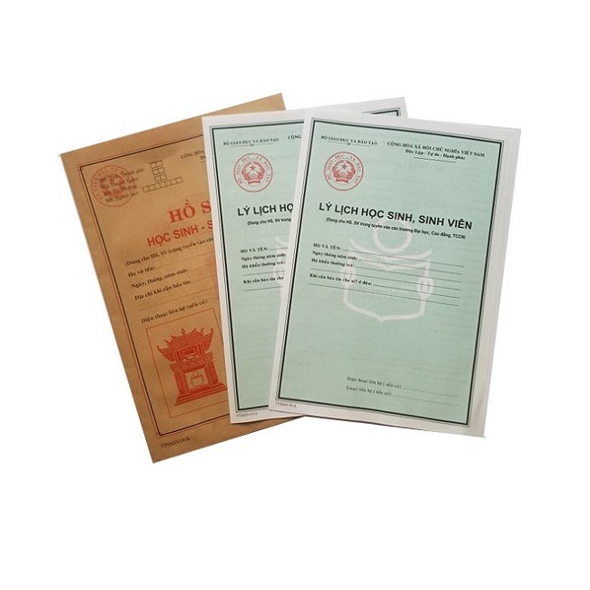 Hồ sơ học sinh sinh viên,Hồ sơ đại học lý lịch sinh viên Hàng chuẩn