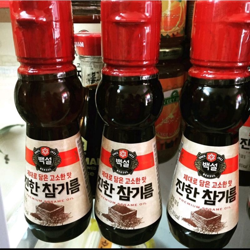 Dầu mè hàn quốc beksul 110ml