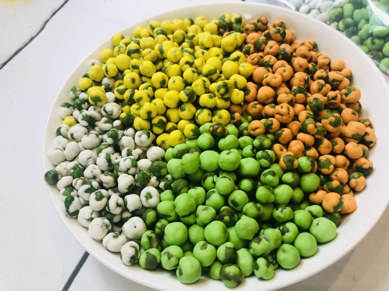 500g đậu hà lan sấy đủ vị