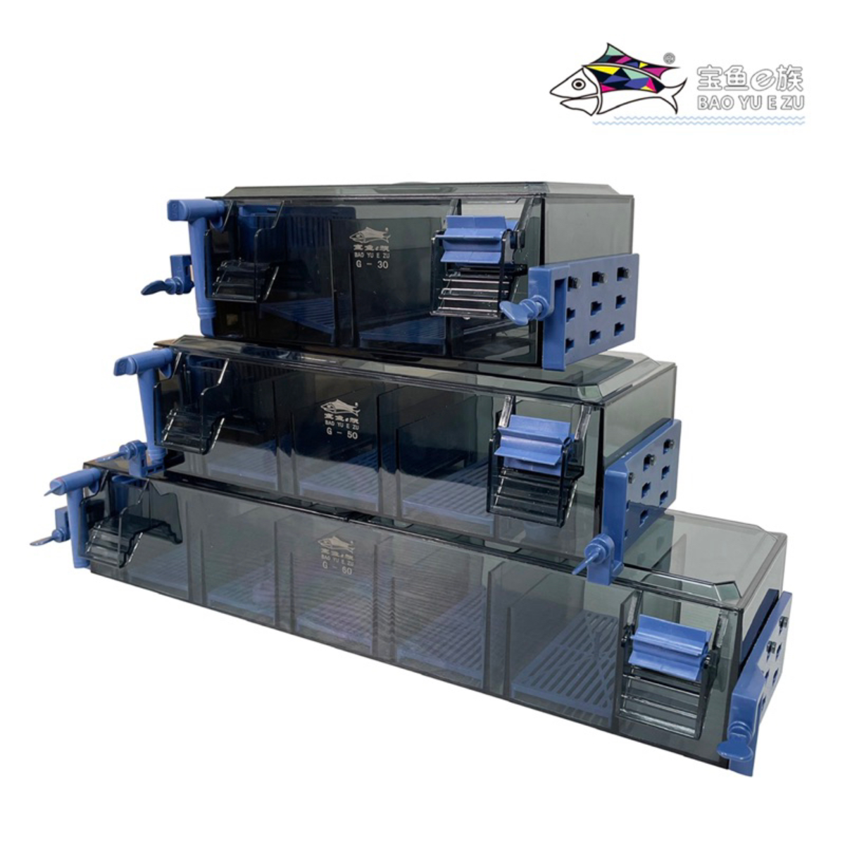 Bộ lọc tràn trên kẹp thành baoyu đã kèm bơm bể cá cảnh, bể thuỷ sinh g30 g50 g60