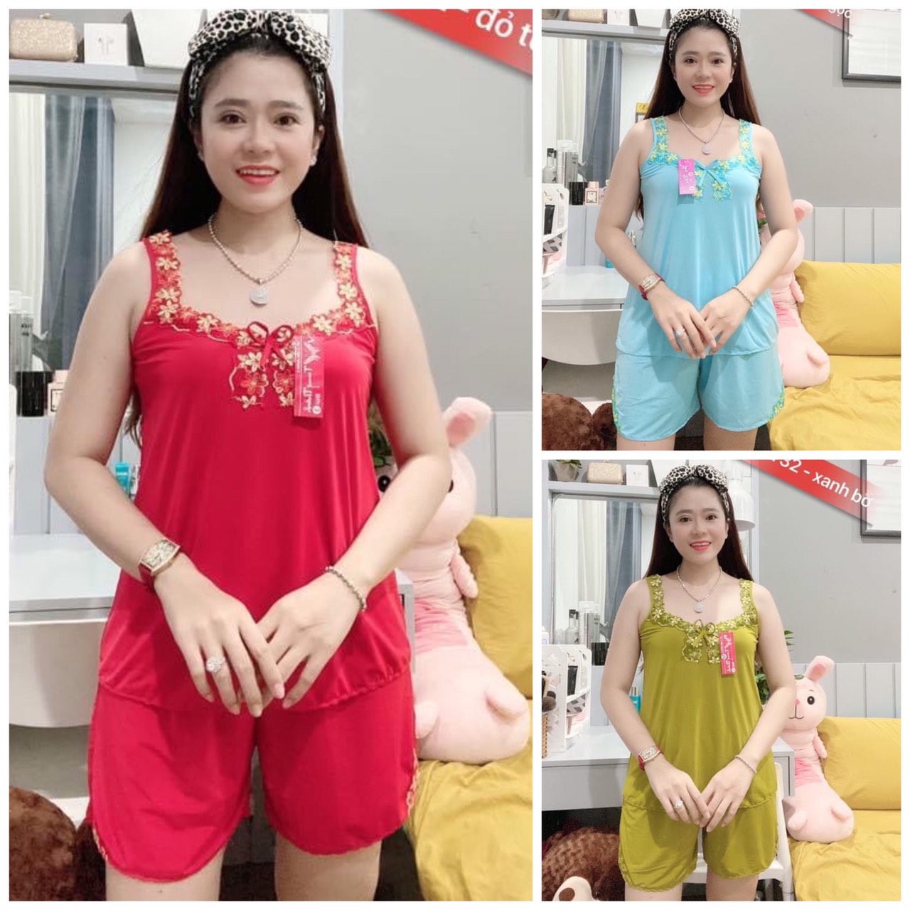 Đồ bộ thun lạnh loại 1 mặc nhà
