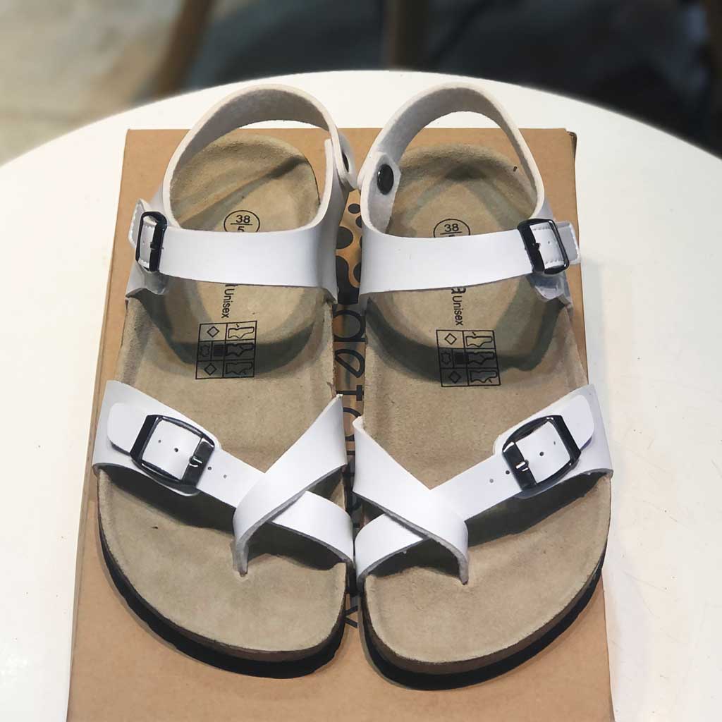 Sandal đế trấu Unisex xỏ ngón