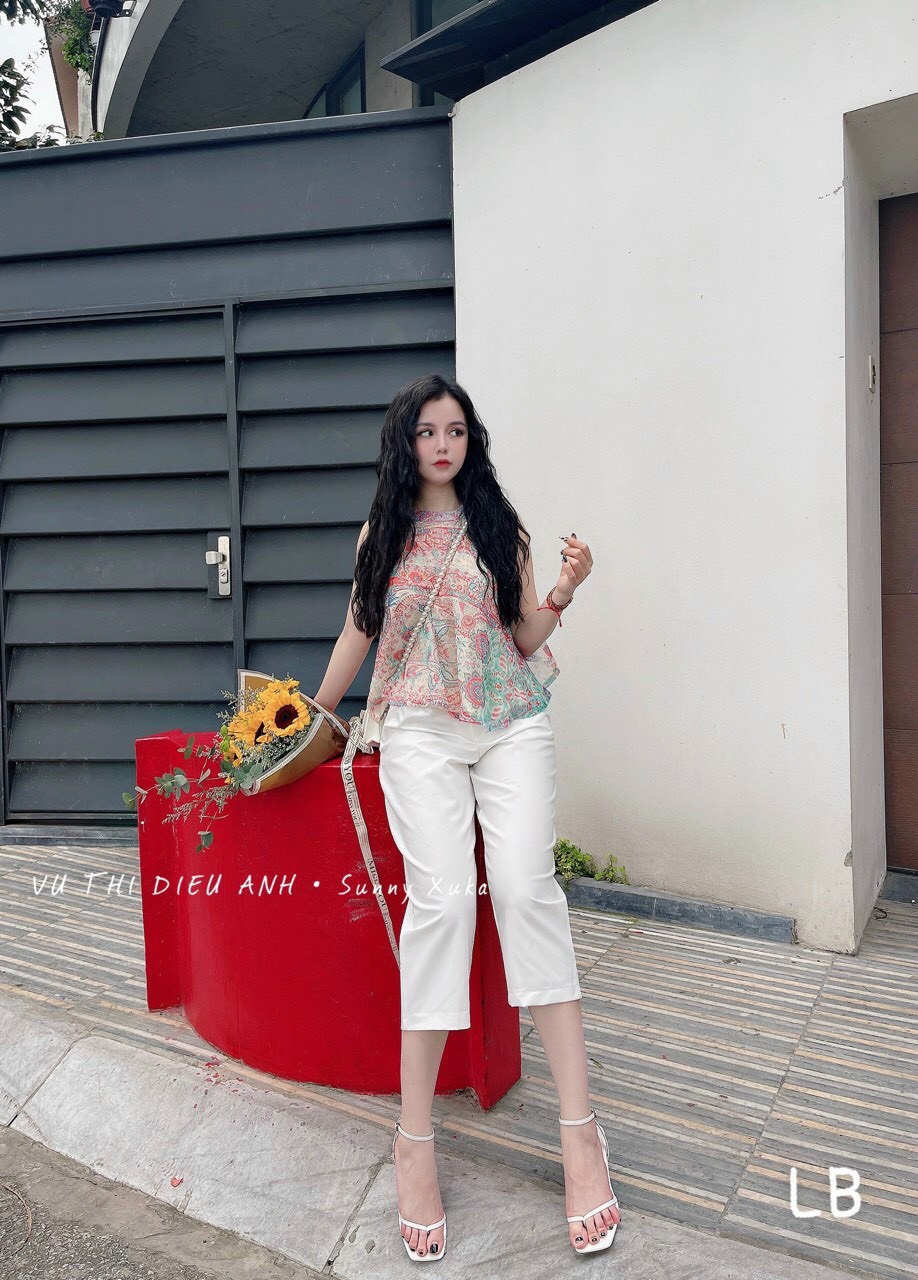 Set áo yếm quần ngố