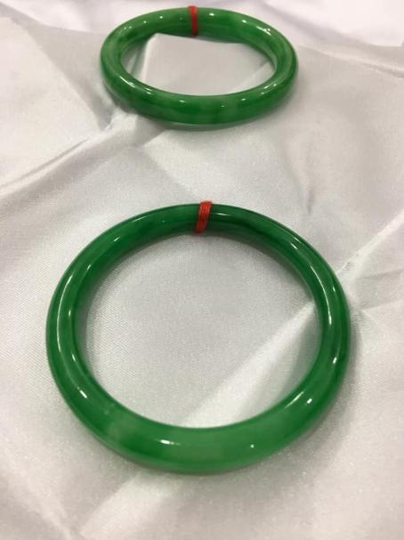 [HCM]Vòng Tay Cẩm Thạch Đá Thiên Nhiên Làm Quà Tặng MẹTặng Cô Thật Ý Nghĩa Trang Sức Thiên Ân Phúc (Hàng Chụp Thật 100%)