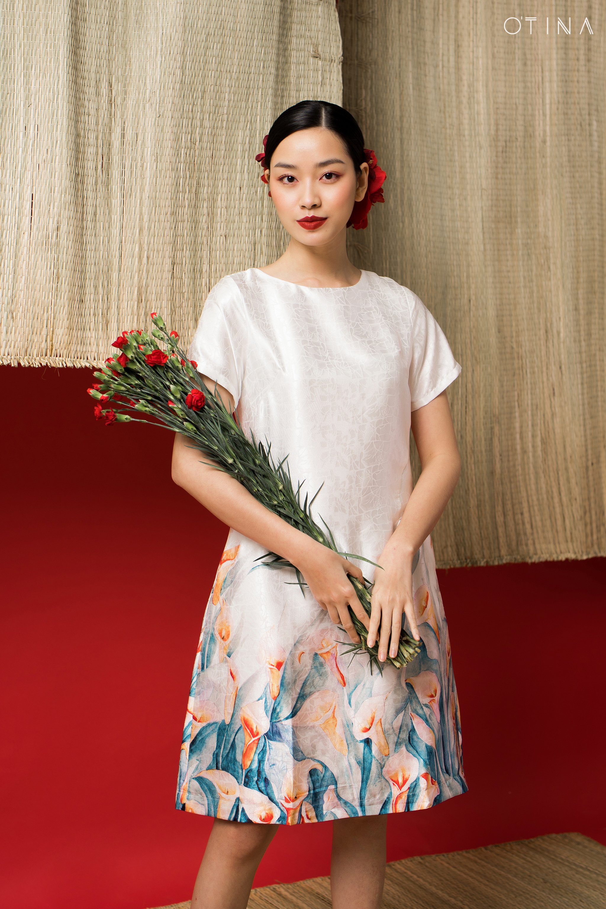 Đầm huệ tây trắng