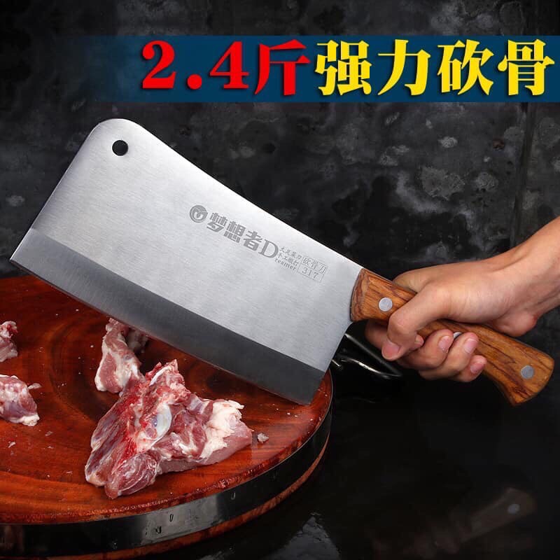 Dao chặt seki nhật bản -dao seki japan cực tốt bén tay cầm gỗ thịt