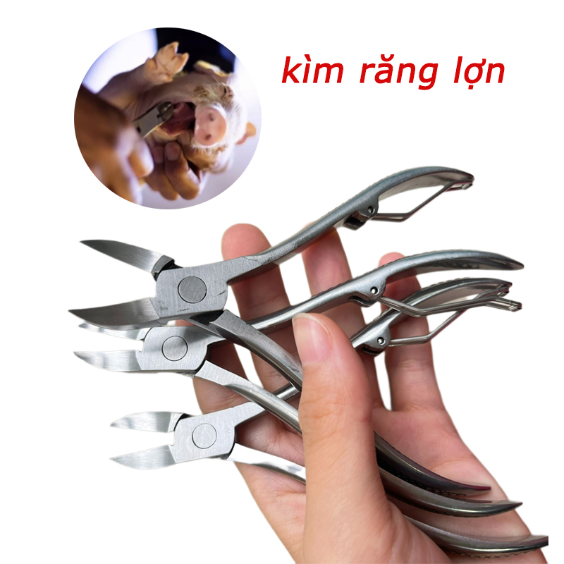Kìm bấm nanh heo thép không gỉ 12cm