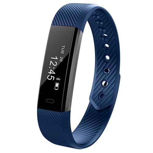 ❁ ID115 Fitness Smart Band Activity Tracking Bluetooth Sports Wristband with Pedometer Sleep Monitoring Support Android IOS PK mi3