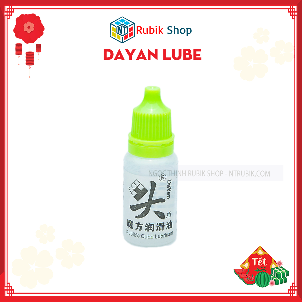 [Dầu bôi trơn Rubik] Dayan Lube 10ml / Dayan Tackiness Lube 10ml