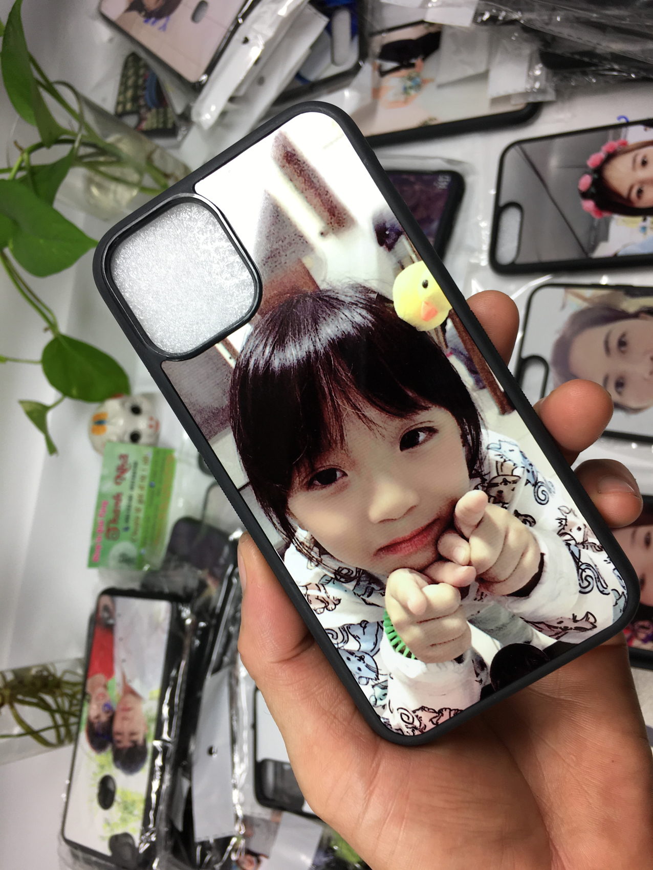Ốp lưng in hình theo yêu cầu - mặt in nano DẺO cho các dòng máy Vsmart - ip các loại