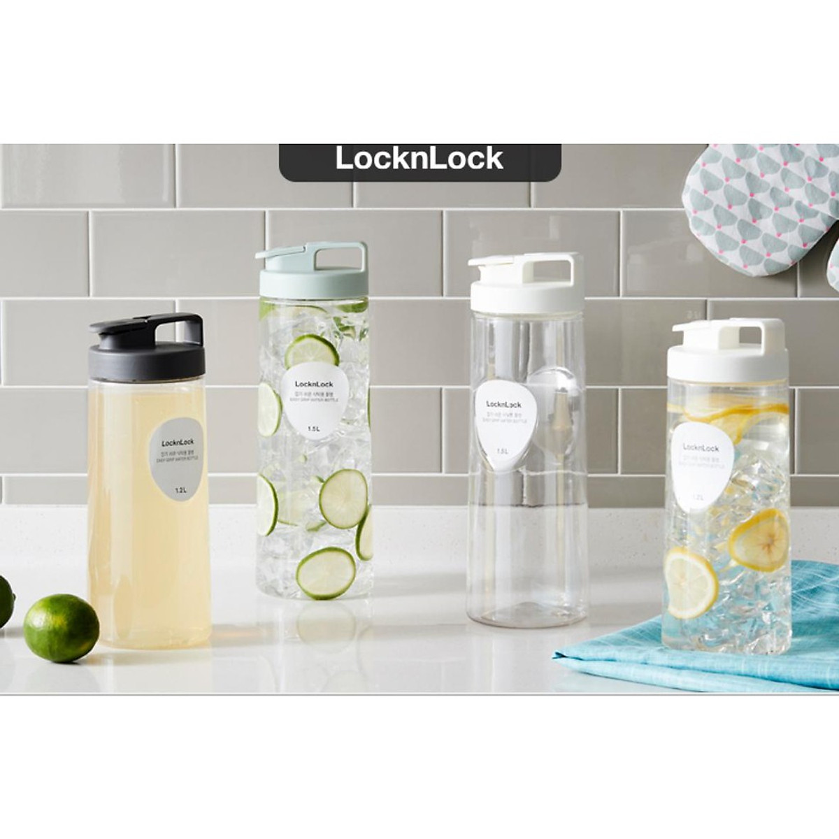 Bình đựng nước lock&lock easy grip dung tích 1.5l hap813