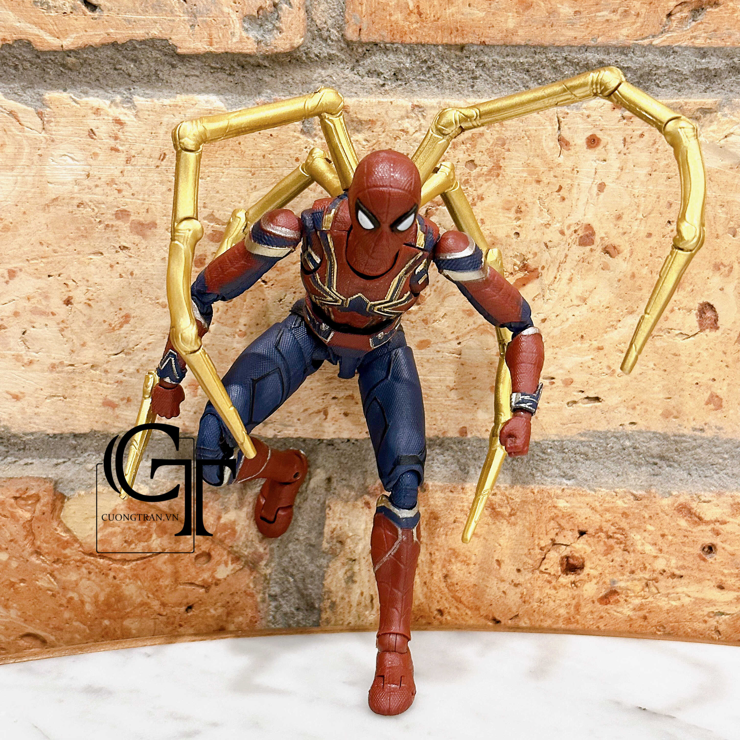 HÀNG BANDAI Avengers Mô hình người nhện Iron Spider Man