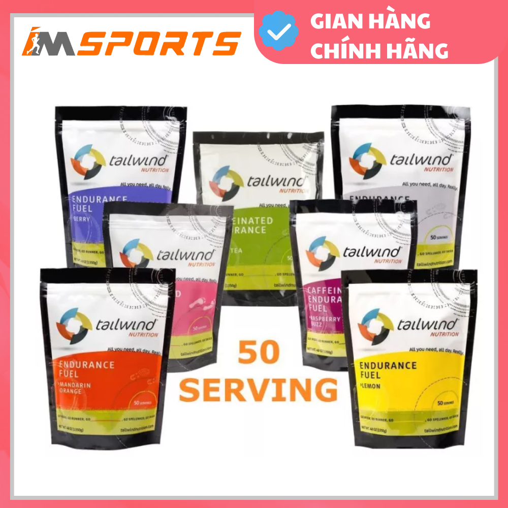 Túi bột dinh dưỡng chạy bộ Tailwind Endurance Fuel 50 Serving - nhiều vị