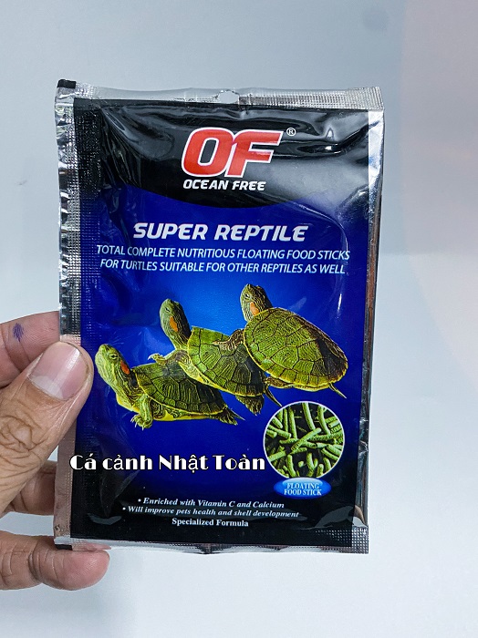 "Hoàn tiền đến 10%" GÓI THỨC ĂN CHO RÙA SUPER SEPTILE OCEAN FREE 10G