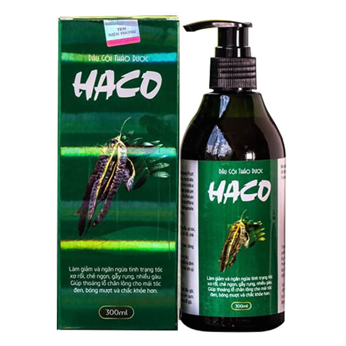 Dầu Gội thảo dược Haco – Hỗ trợ làm sạch da đầu giúp tóc mềm mượt ngay sau khi gội - AN001