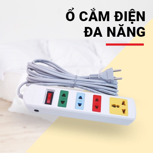 Ổ cắm điện chịu nhiệt đa năng honjianda hjd-0314b