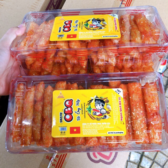 Hộp bánh bò quẩy tuổi thơ cực ngon SỈ ĐỒ ĂN VẶT