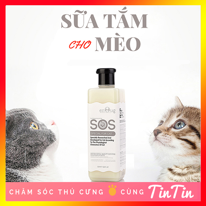 Sữa Tắm SOS Dành Riêng Cho Mèo