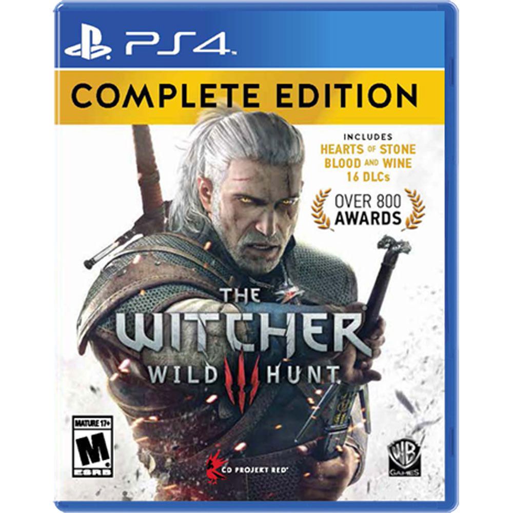 Đĩa game The Witcher 3: Wild Hunt Complete Edition Game of the Year PS4