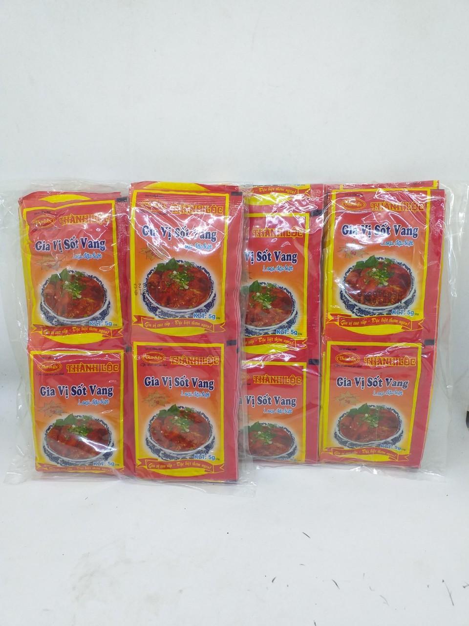 5 gói Gia vị sốt vang Thành Lộc