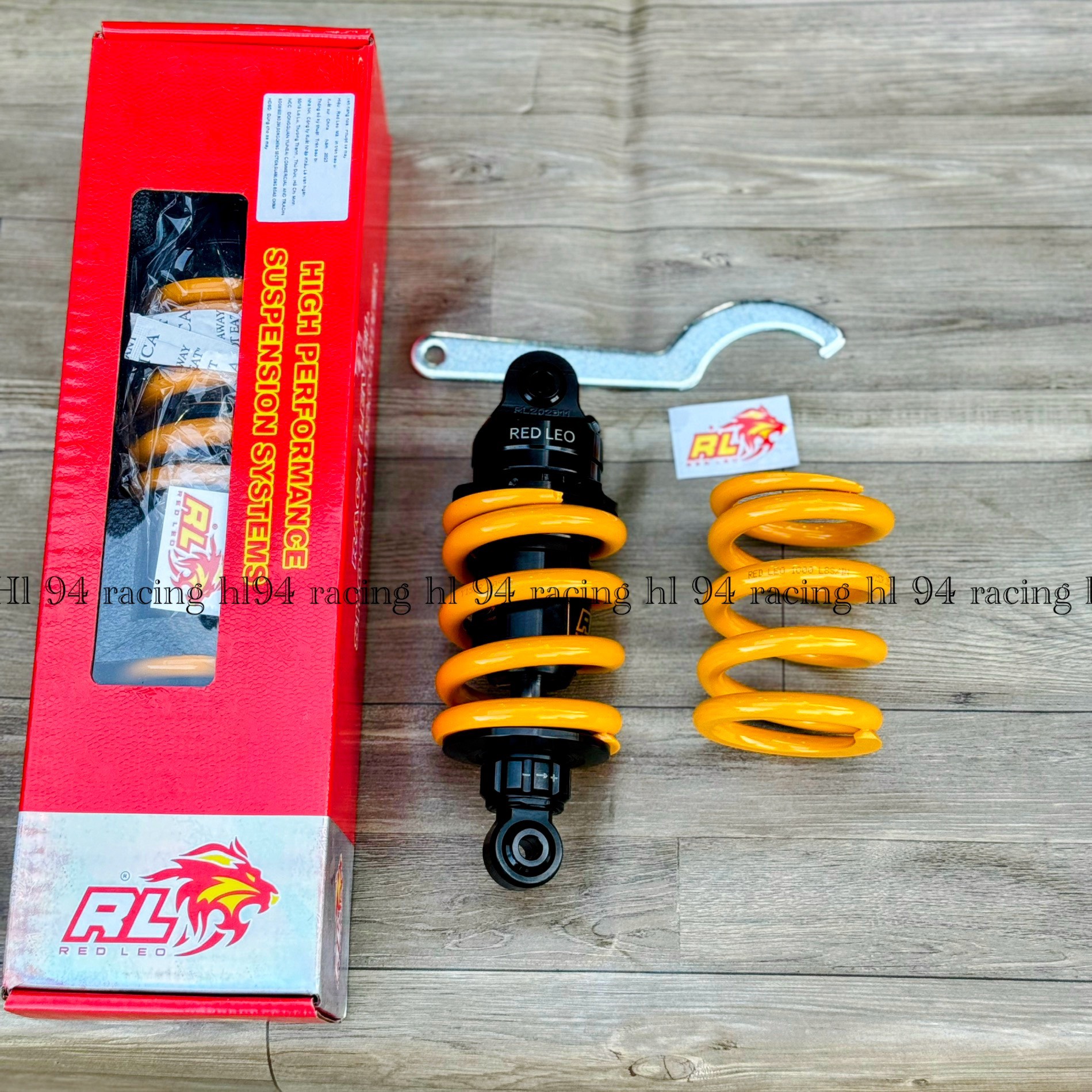 Phuộc redleo exciter 135-150-155 ty vàng chính hãng
