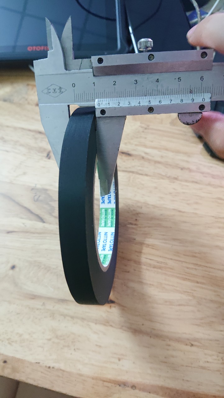 1 cuộn băng keo vải Nitto japan 10mm×30m.cách điện,chịu nhiệt chuyên dùng cho ô tô.