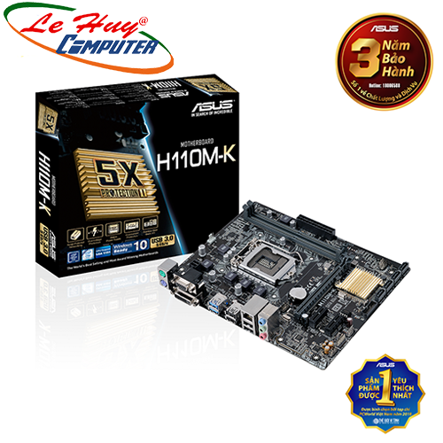 Mainboard asus h110m-k