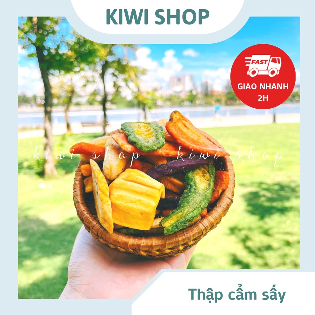 Thập cẩm rau củ sấy hũ 300gr