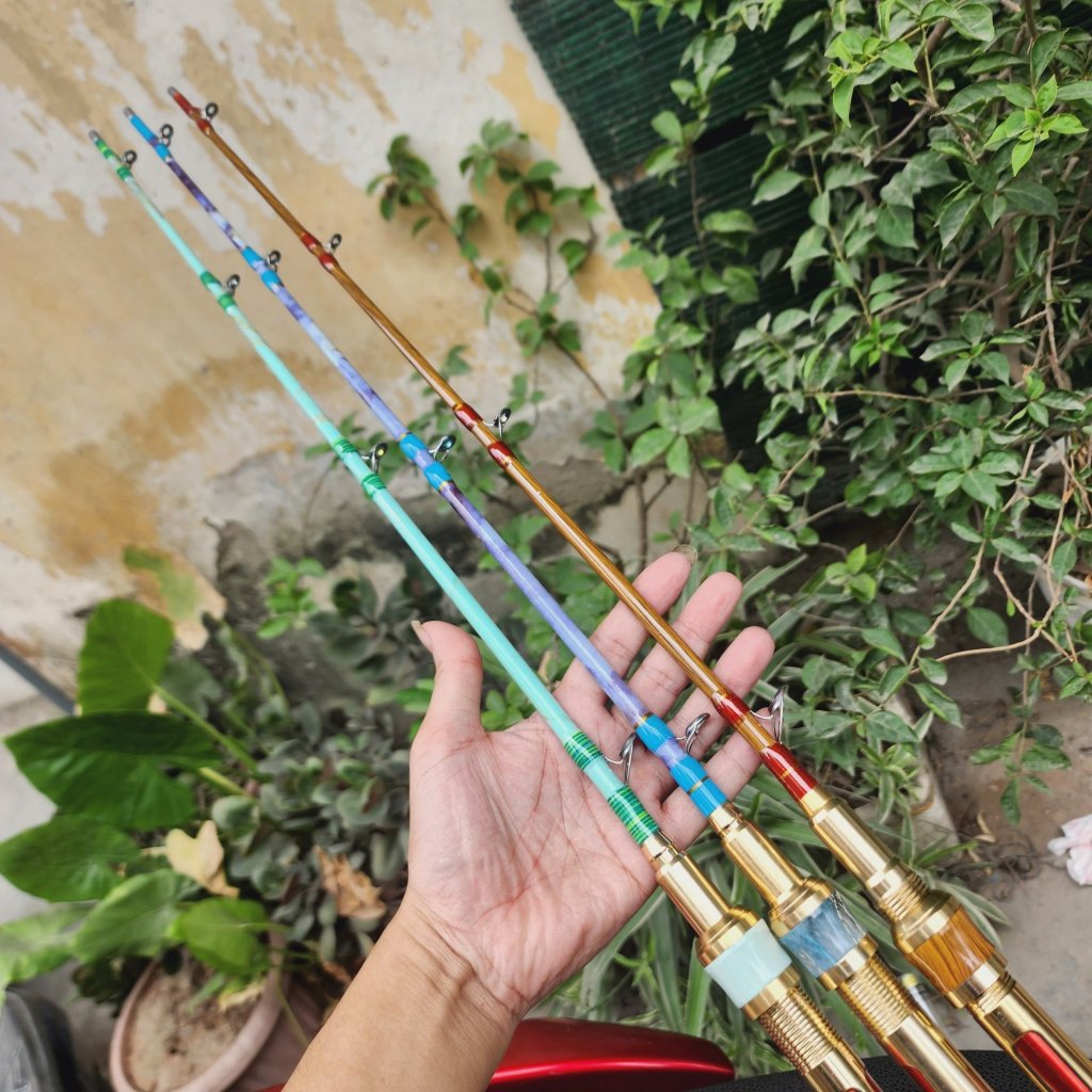 Cần Câu IKADA 2 chế độ chuyên câu biên câu tôm mực hàng loại 1 cao cấp có ngọn thay thế