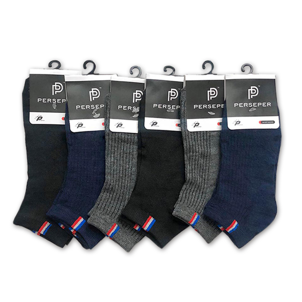 Set 10 Đôi Tất nam cổ ngắn cotton xuất khẩu xịn