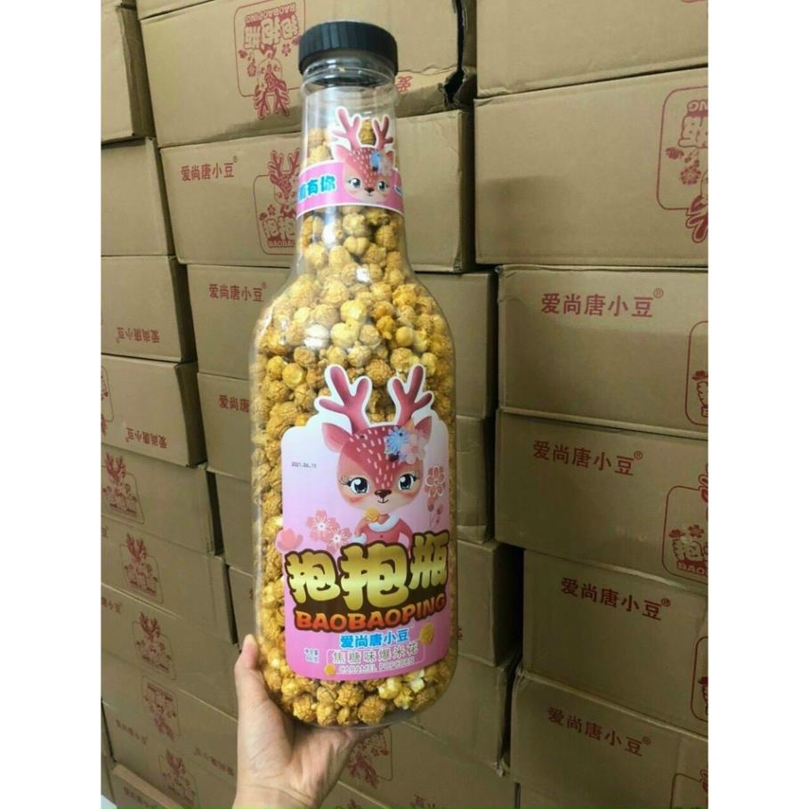 Bắp rang bơ khổng lồ caramen & bơ, Bỏng ngô khổng lồ 1,2kg