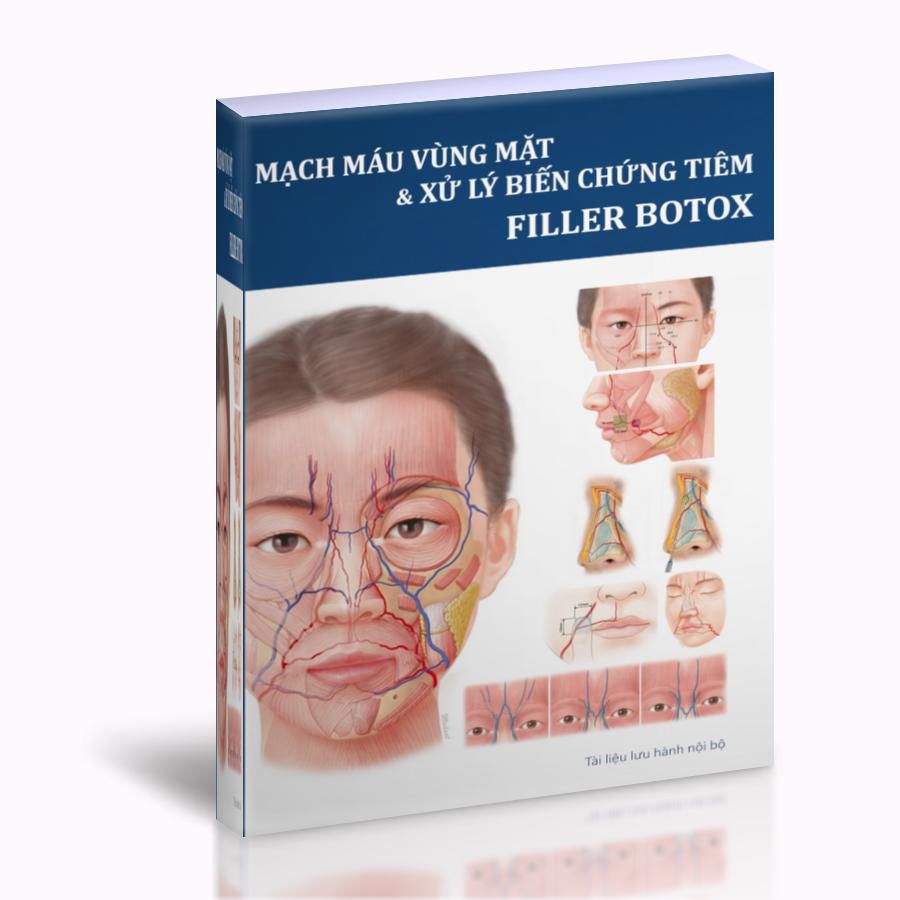 Sách Xử Lý Biến Chứng Mạch Máu Vùng Mặt Tiêm Filler Botox Rất Hữu Dụng Cho Các Bạn Học Viên Muốn Nâng Cao Tay Nghề