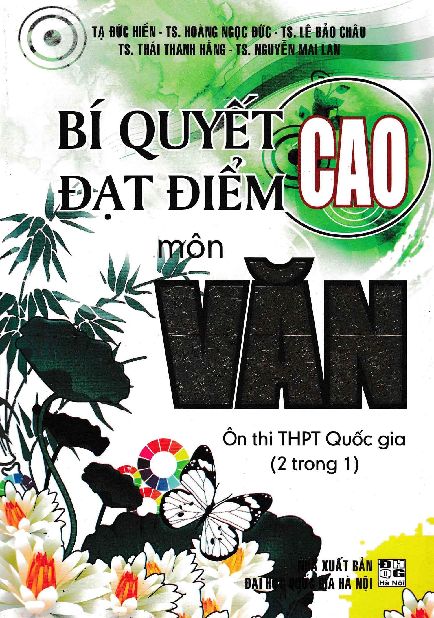 Bí quyết đạt điểm cao môn ngữ văn