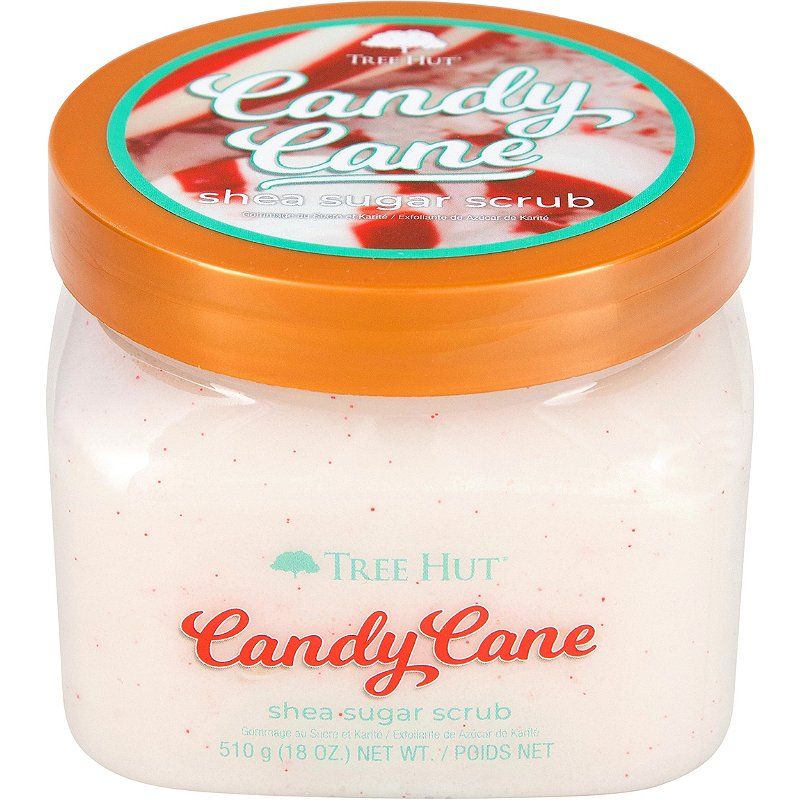 Tẩy tế bào chết Tree Hut shea sugar scrub candy candy cane 510g