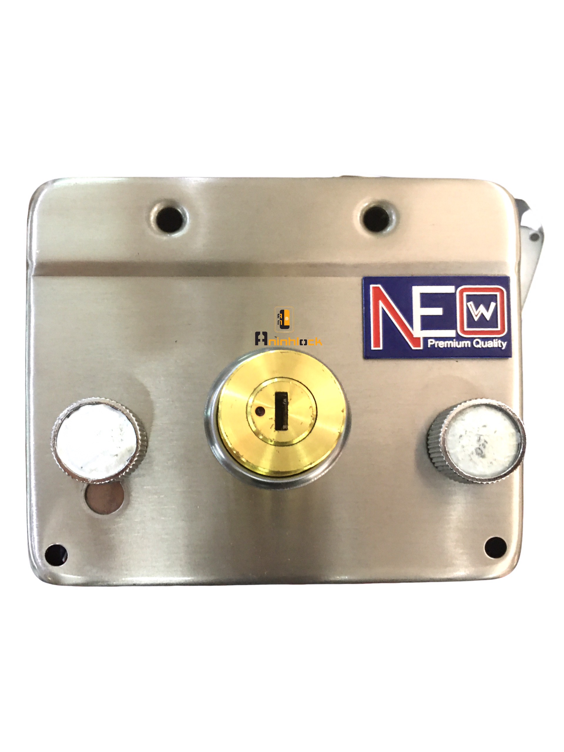Khóa cửa cổng Neo V88 cao cấp, chất liệu Inox SUS304 chống gỉ sét, bền bỉ với thời gian, chìa đồng, bảo hành chính 12 tháng