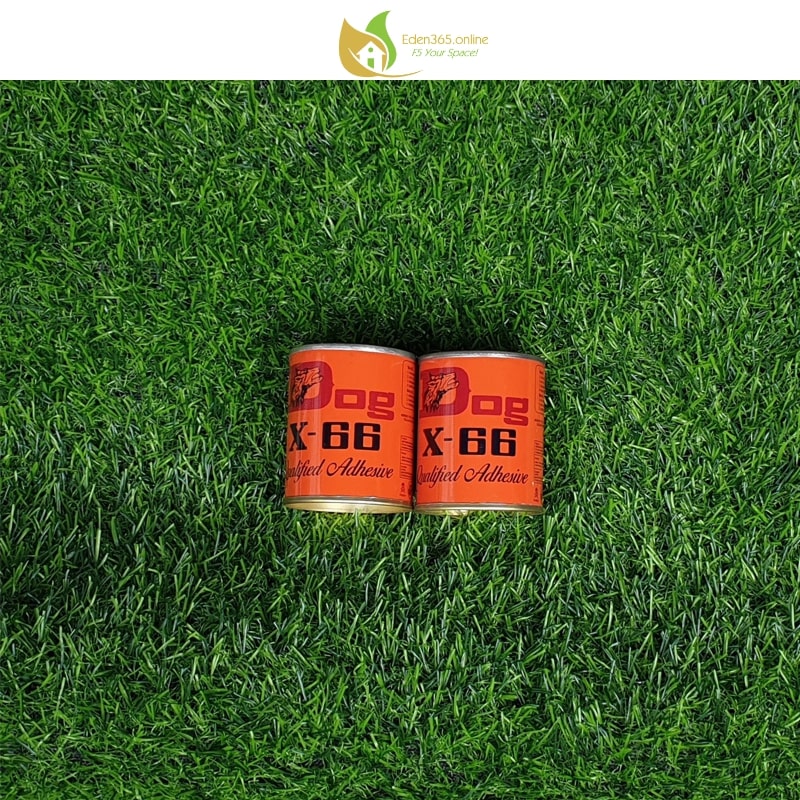 Combo 1m vuông thảm cỏ nhân tạo trang trí tường và keo dán