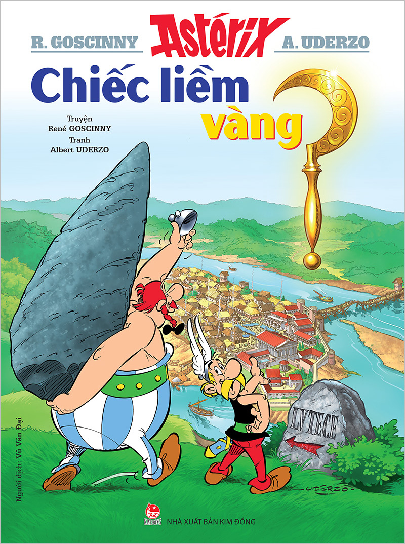 Kim Đồng - Astérix - Chiếc liềm vàng