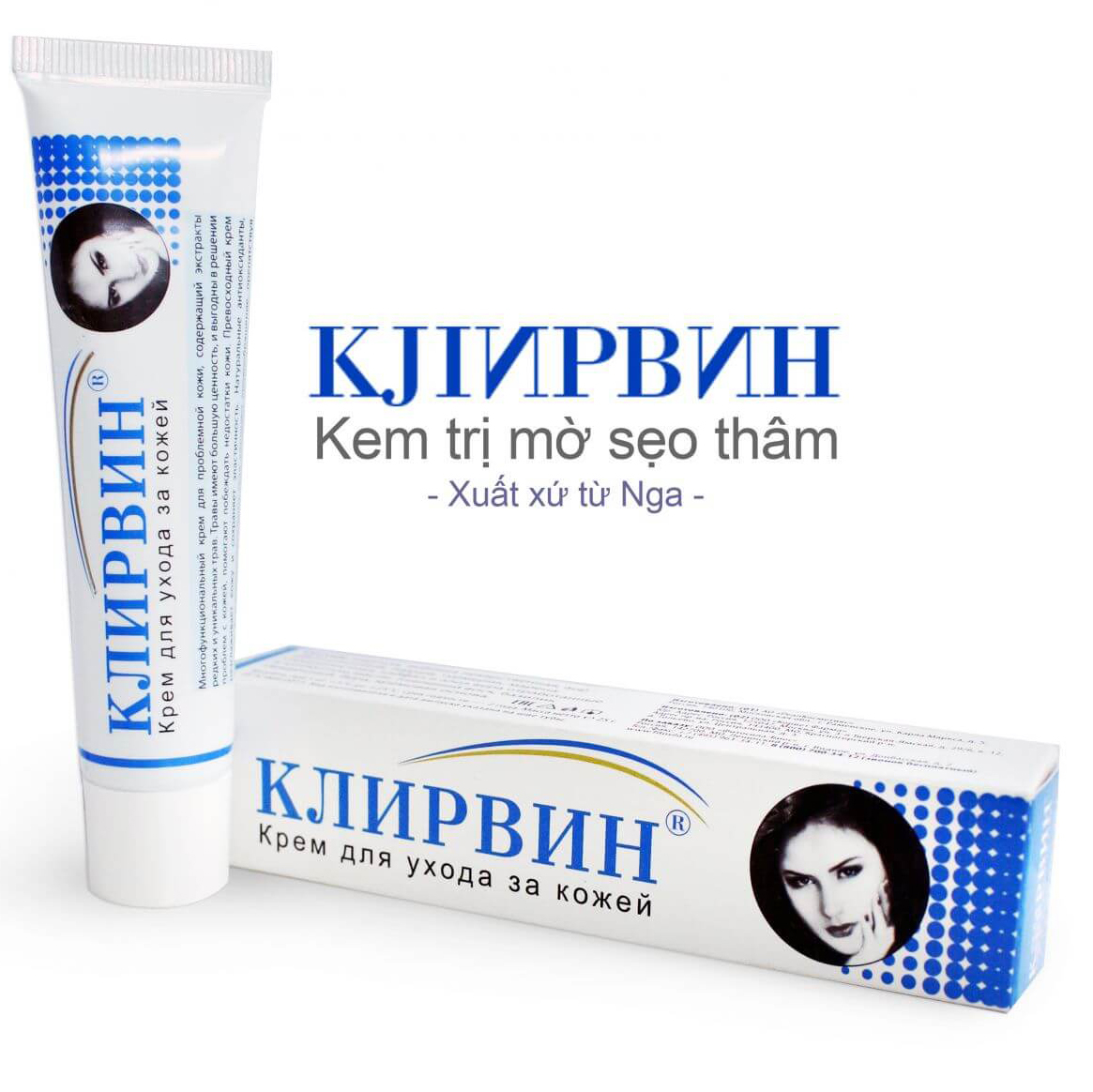 Kem Mờ Sẹo Nga Klirvin 25g