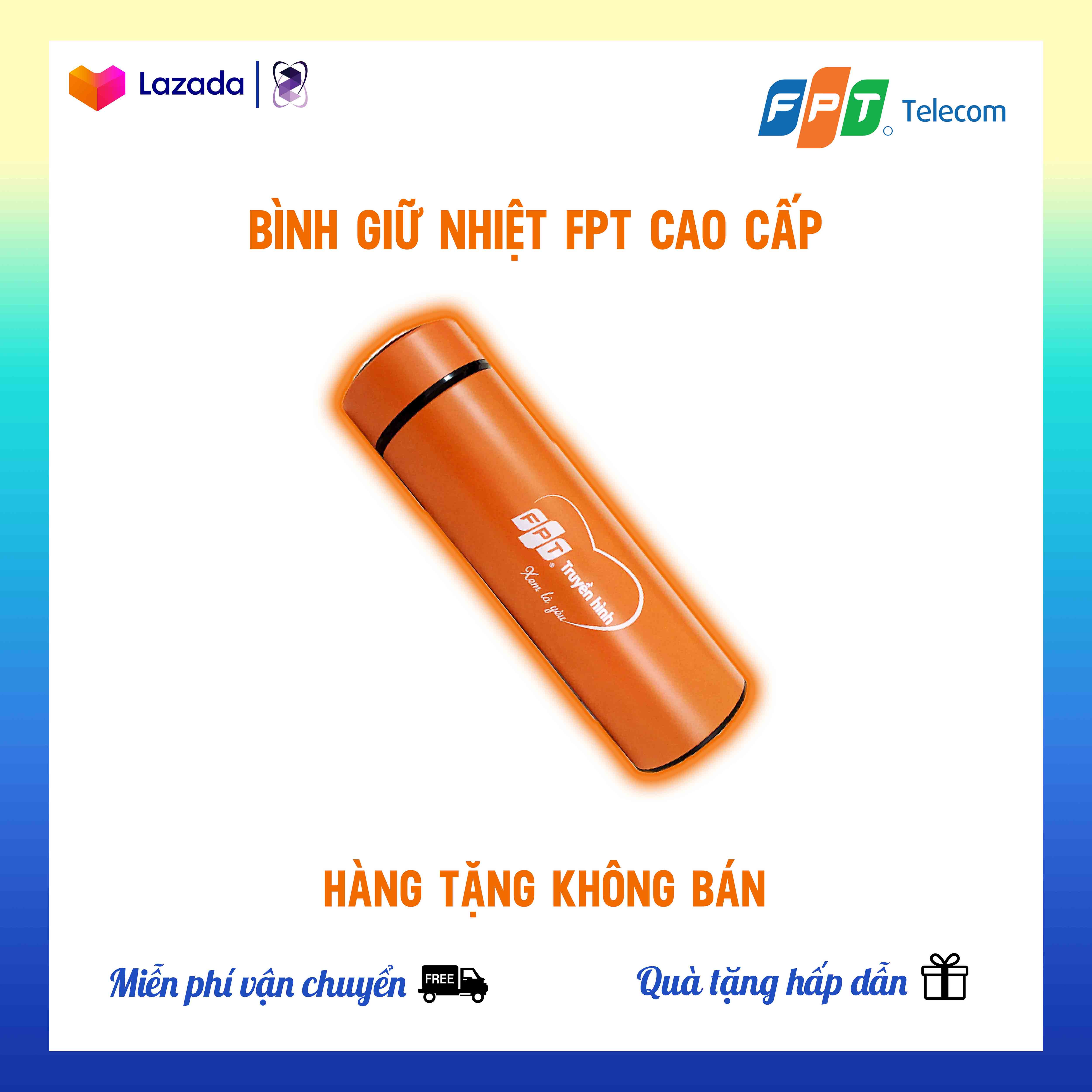 [HCM][HÀNG TẶNG KHÔNG BÁN] - Bình giữ nhiệt Cao Cấp FPT