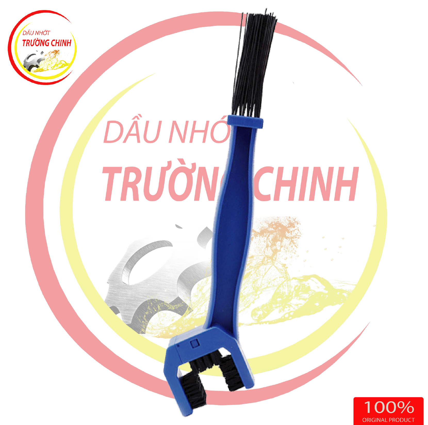 [HCM]Bàn chải vệ sinh sên 3D cho xe số tay côn