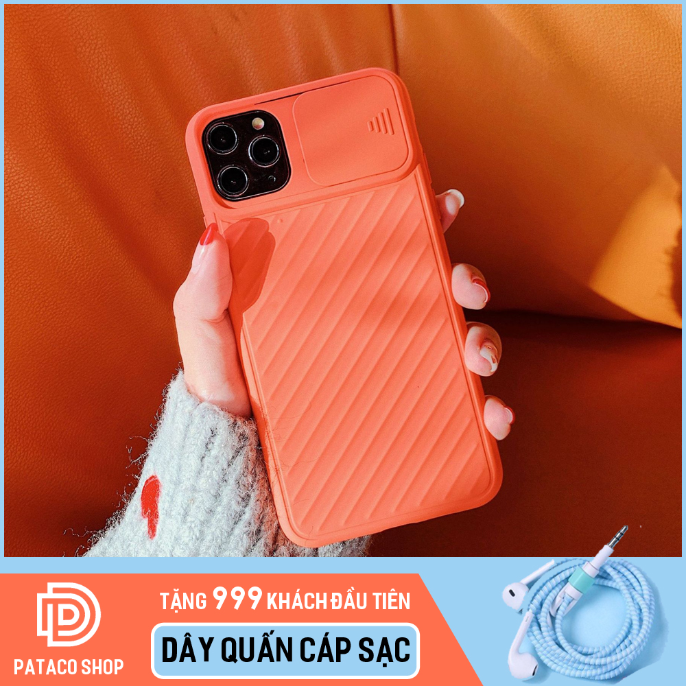 Ốp lưng iphone dẻo nắp trượt bảo vệ Camera dành cho 5/5s/6/6plus/6s/6s plus/6/7/7plus/8/8plus/x/xs/xs max/11/11 pro/11 promax -CAKO22