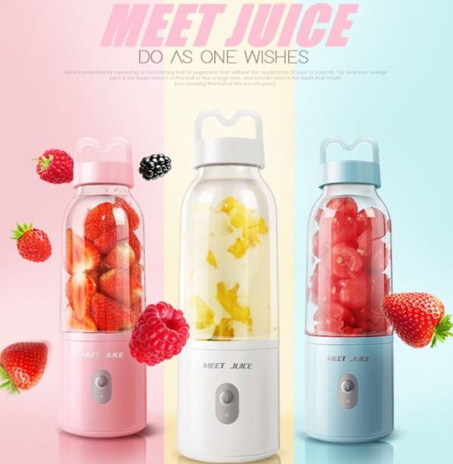 [SIÊU TIỆN LỢI] Máy xay sinh tố cầm tay Meet Juice cao cấp.Máy Xay Sinh Tố Đa Năng Cầm Tay Meet Juice - Xay cực nhanh.thiết kế vô cùng cao cấp,kiểu dáng nhỏ gọn.công suất lên đến 75W,Lưỡi giao bằng hợp kim thép cao cấp, không gỉ