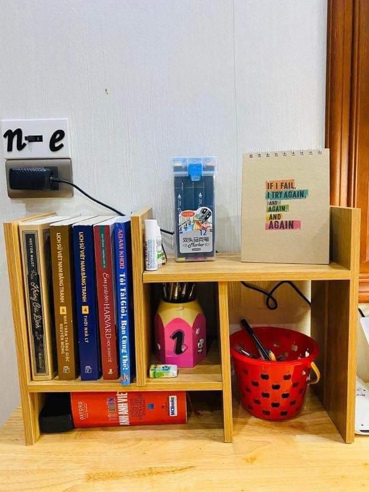 ✅💥MIỄN PHÍ SHIP✅💥KỆ SÁCH ĐỂ BÀN MÃ 01 (trắng,vân gỗ, đen) bảo hành 12 tháng