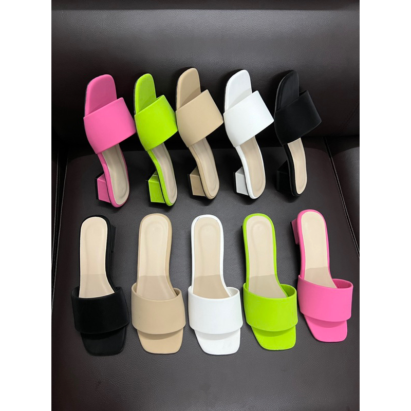 Giày gót 3cm quai bản xịn hót 2023 siêu cưng .
