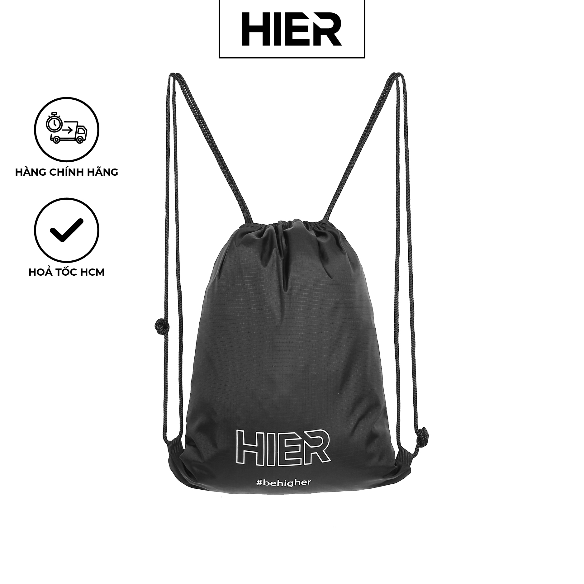 Túi Rút Thể Thao Hier Drawstring Bag Túi Đựng Giày Chống Nước