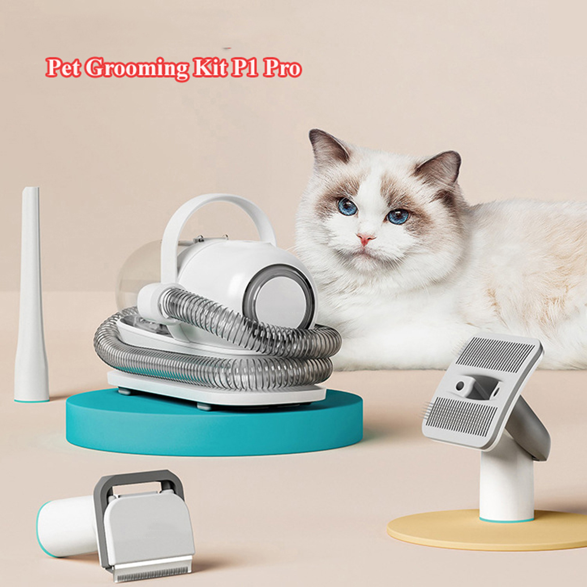 Máy cắt tỉa lông thú cưng petkit neakasa pet grooming p1 pro 5 chế động hút lông, chải lông, vệ sinh....